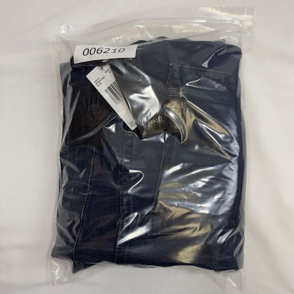 Buffalo David Bitton Ash-x Jeans Men's 34x32 Blue Dark Wash Slim Stretch Denim - Picture 12 of 12